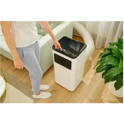 Sencor - Интелигентен мобилен климатик 3в1 включен пълен к-кт аксесоари 805W/230V 8000 BTU Wi-Fi + дистанционно управление