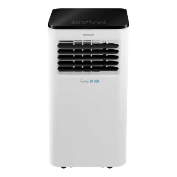 Sencor - Интелигентен мобилен климатик 3в1 включен пълен к-кт аксесоари 1050W/230V 10000 BTU Wi-Fi + дистанционно управление