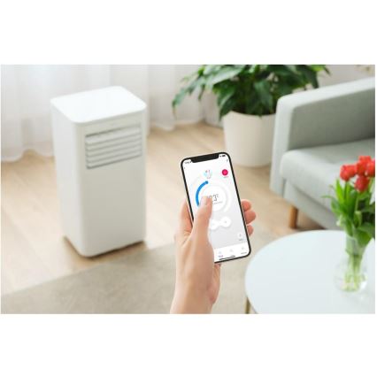 Sencor - Умен мобилен климатик 3 в 1 с пълен комплект аксесоари 760W/230V 7000 BTU Wi-Fi + дистанционно управление