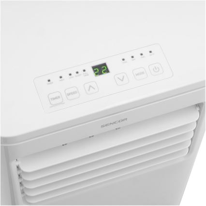 Sencor - Умен мобилен климатик 3 в 1 с пълен комплект аксесоари 760W/230V 7000 BTU Wi-Fi + дистанционно управление