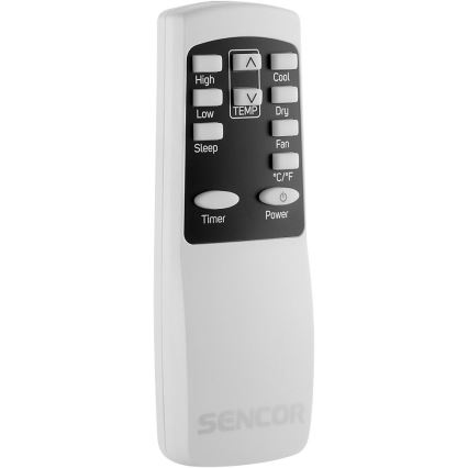 Sencor - Умен мобилен климатик 3 в 1 с пълен комплект аксесоари 760W/230V 7000 BTU Wi-Fi + дистанционно управление