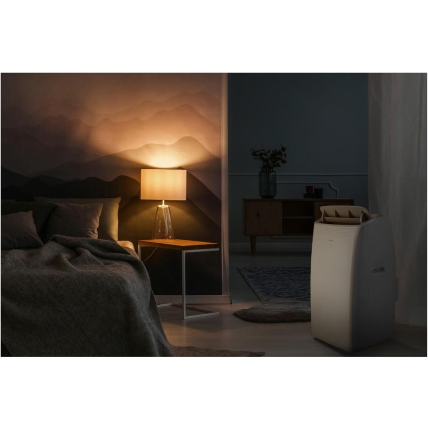 Sencor - Умен мобилен климатик 5 в 1 с пълен комплект аксесоари 733W/230V 9000 BTU Wi‑Fi бял + дистанционно управление