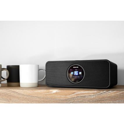 Sencor - Интернет радио 14W/5V Wi-Fi + дистанционно управление