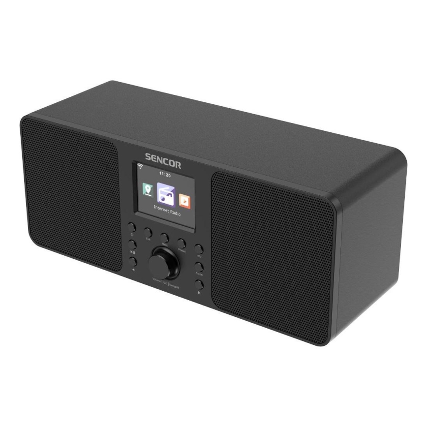 Sencor - Интернет радио 20W/5V Wi-Fi + дистанционно управление