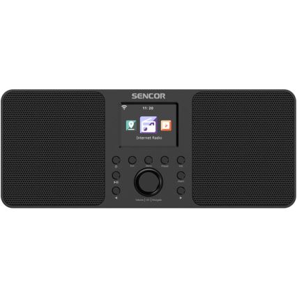 Sencor - Интернет радио 20W/5V Wi-Fi + дистанционно управление