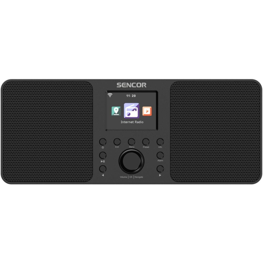Sencor - Интернет радио 20W/5V Wi-Fi + дистанционно управление