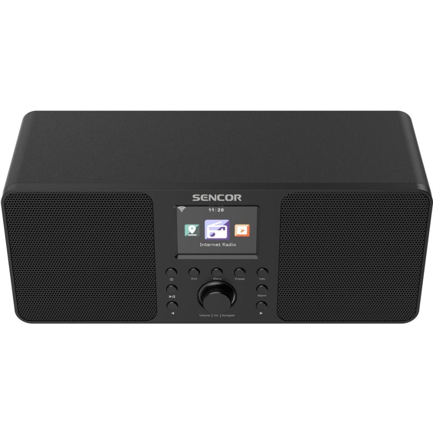 Sencor - Интернет радио 20W/5V Wi-Fi + дистанционно управление