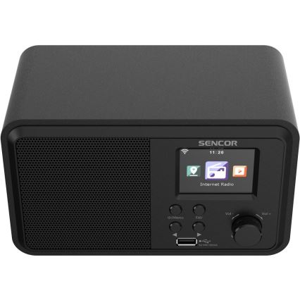 Sencor - Интернет радио 4W/5V Wi-Fi + дистанционно управление