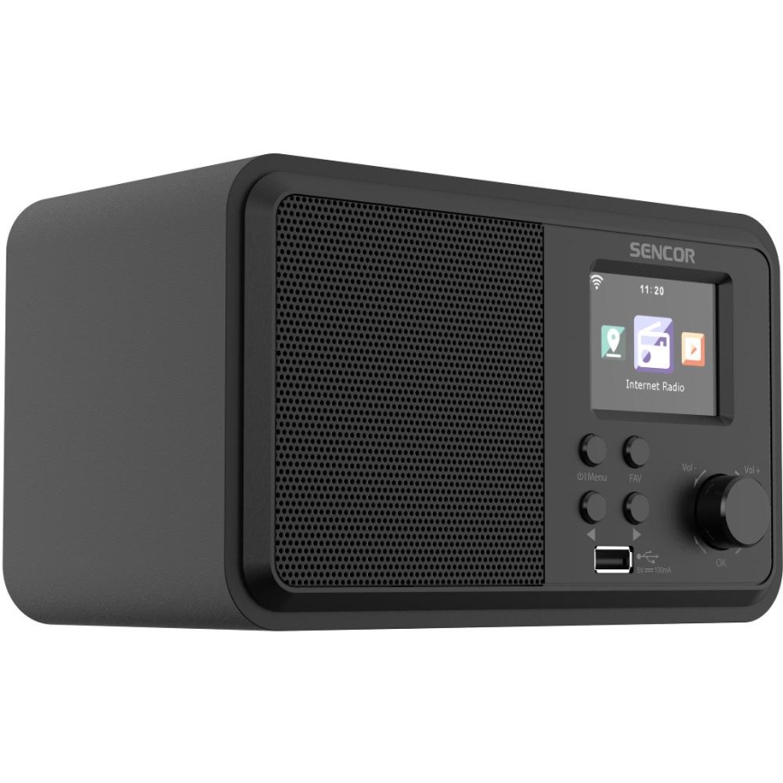 Sencor - Интернет радио 4W/5V Wi-Fi + дистанционно управление