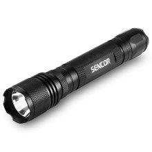 Sencor - LED Алуминиево фенерче LED/5W/6xAAA IP44 черен