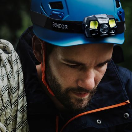 Sencor - LED Акумулаторен челник LED/3W/900 mAh IP44