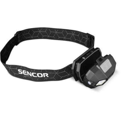 Sencor - LED Акумулаторен челник LED/3W/900 mAh IP44