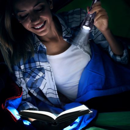 Sencor - LED Акумулаторно алуминиево фенерче LED/5W/2200 mAh IP44