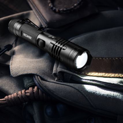 Sencor - LED Акумулаторно фенерче LED/10W IP22 черно