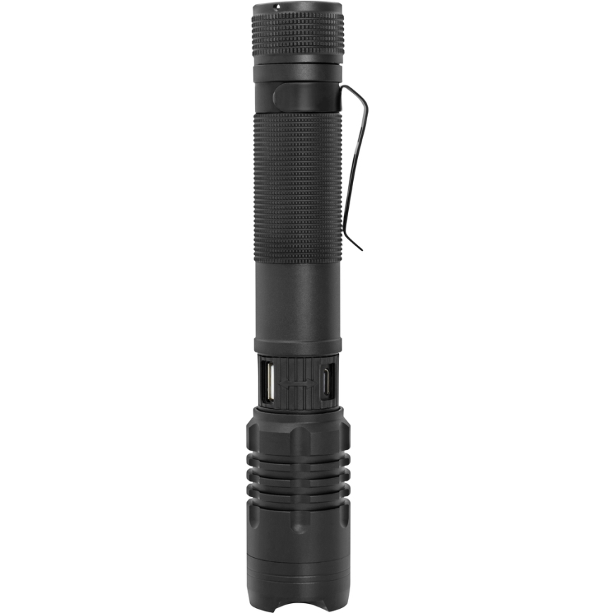 Sencor - LED Акумулаторно фенерче LED/10W IP22 черно