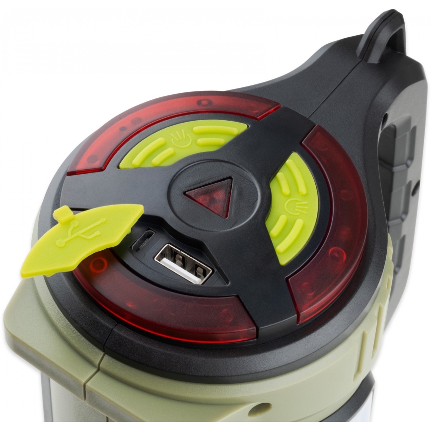 Sencor - LED Акумулаторно фенерче с външна батерия LED/21W/3,7V 4400mAh IP44