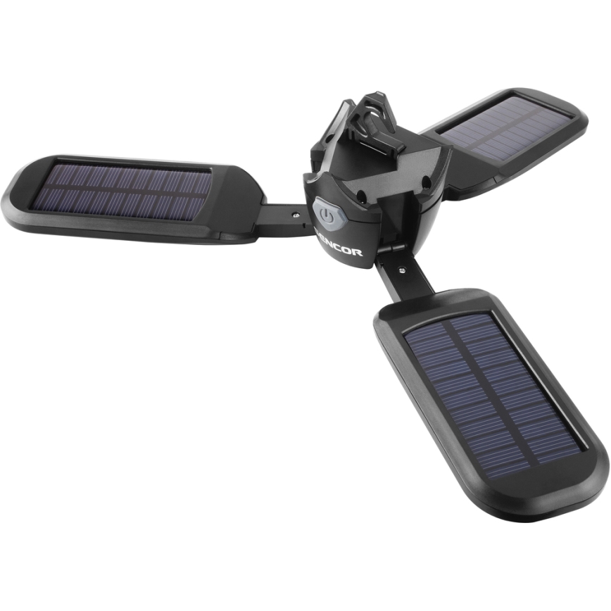 Sencor - LED Акумулаторно къмпинг фенерче със соларен панел LED/3W/1600 mAh IPX4