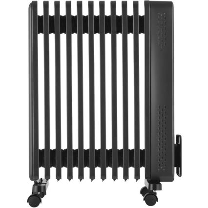 Sencor - Маслен радиатор с 11 ламели 1000/1200/2400W/230V Wi-Fi черен