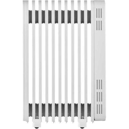 Sencor - Маслен радиатор с 11 ребра 1000/2300W/230V бял + дистанционно управление