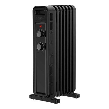 Sencor - Маслен радиатор с 7 ребра 600/900/1500W/230V черен