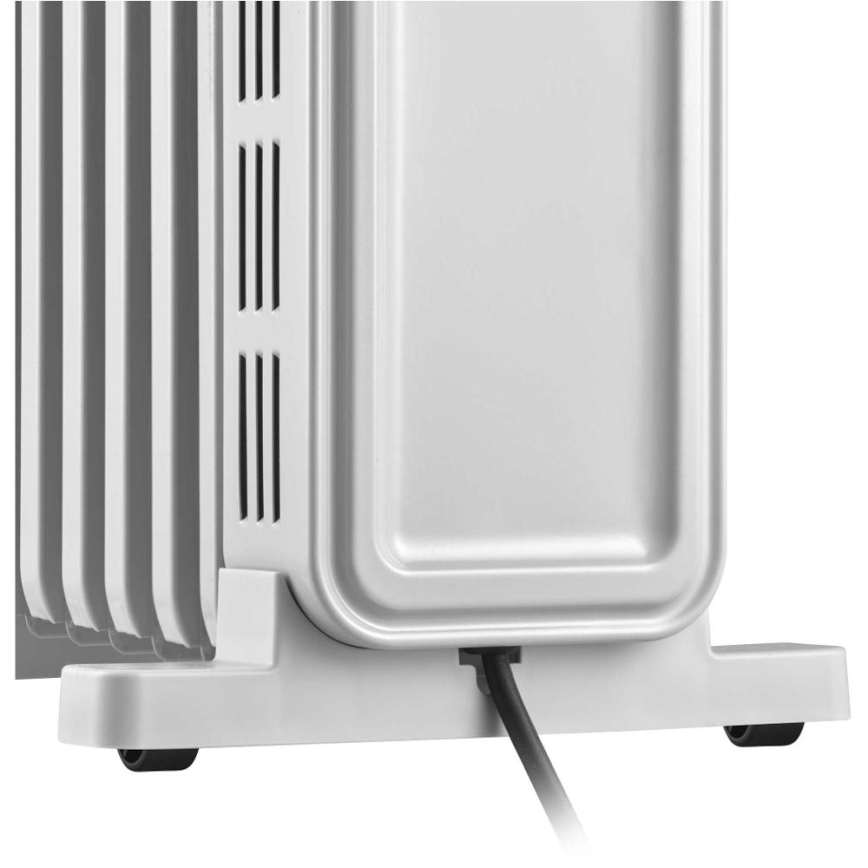 Sencor - Маслен радиатор с 9 ребра 800/1200/2000W/230V бял