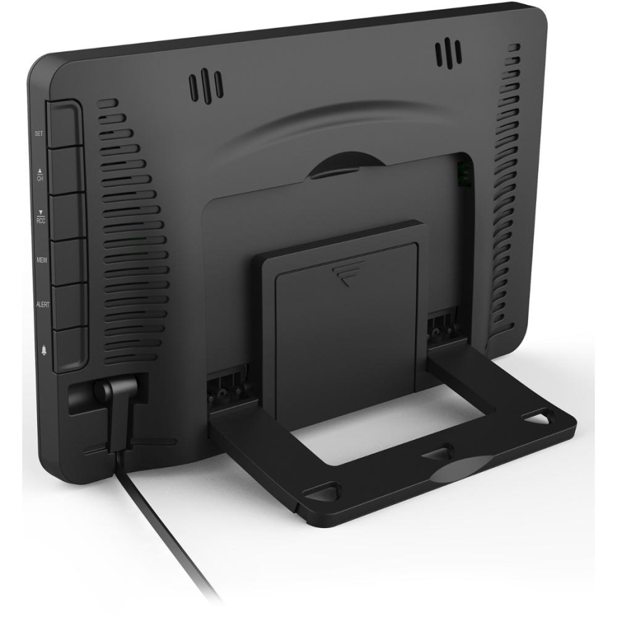 Sencor - Метеорологична станция с цветен LCD дисплей и будилник 5V 3xAA + 2xAA