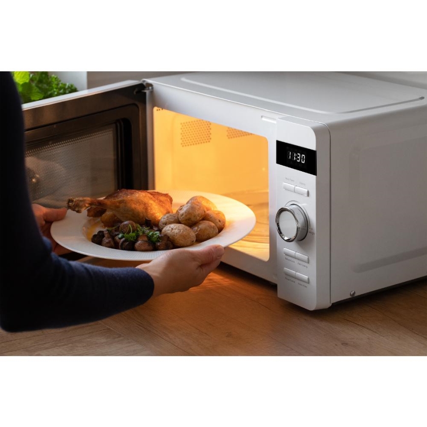Sencor - Микровълнова фурна 800W/230V 17 l бяла
