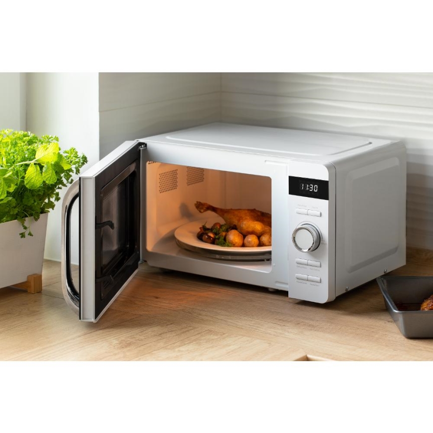 Sencor - Микровълнова фурна 800W/230V 17 l бяла