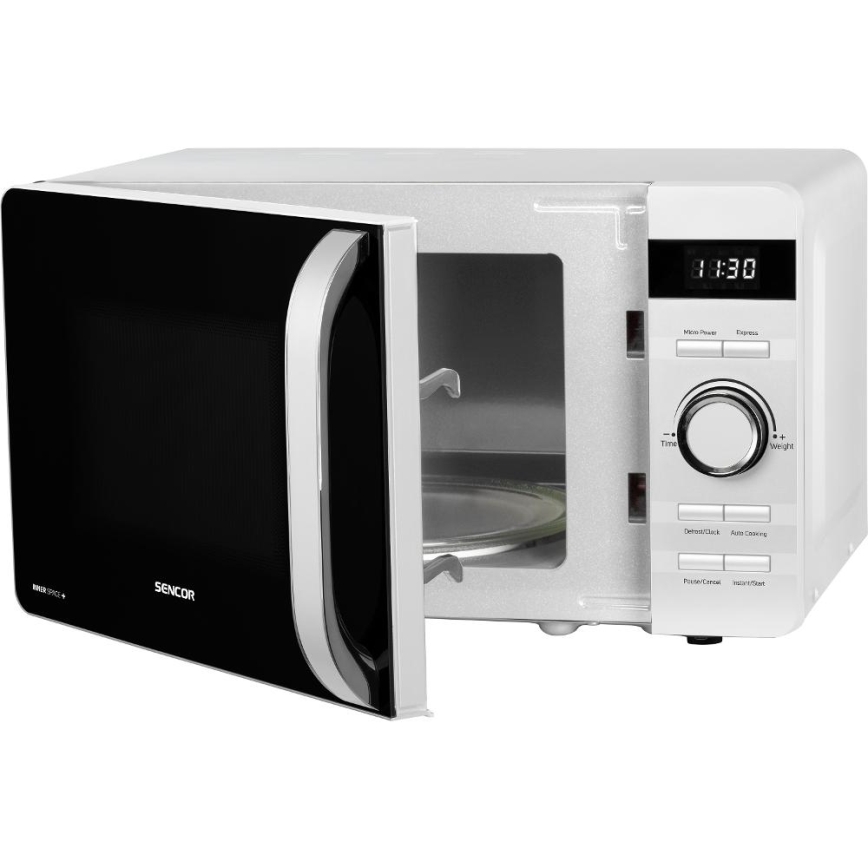 Sencor - Микровълнова фурна 800W/230V 17 l бяла