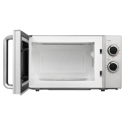 Sencor - Микровълнова фурна с функция грил 700W/900W/230V 17 л неръждаема стомана