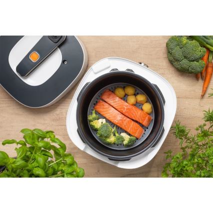 Sencor - Многофункционална електрическа тенджера под налягане 5,5 l 1000W/230V бял/черен