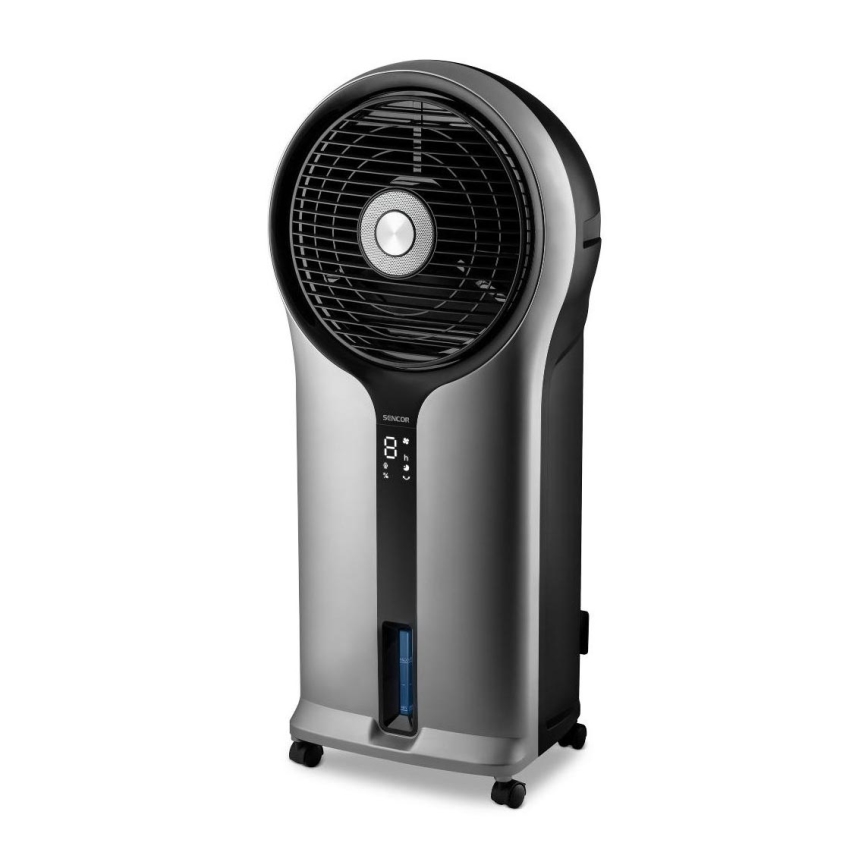 Sencor - Mobile air cooler 3в1 110W/230V сребрист/черен + дистанционно управление