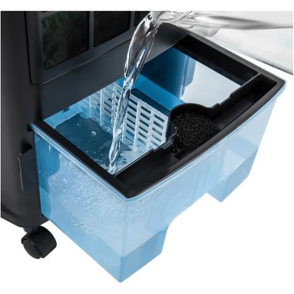 Sencor - Мобилен охладител на въздух 3 в 1 110W/230V сребристо/черно + дистанционно управление