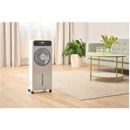 Sencor - Мобилен охладител на въздух 28W/230V сив + дистанционно управление