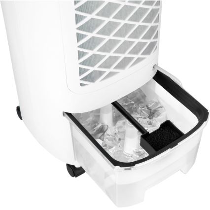 Sencor - Мобилен климатик с LED дисплей 3в1 45W/230V бял + дистанционно