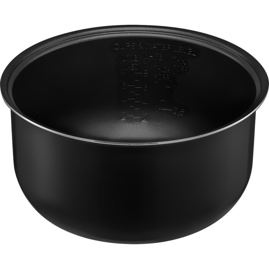 Sencor - Мултифункционален оризовар 700W/230V 1,5 l неръждаема стомана/черен