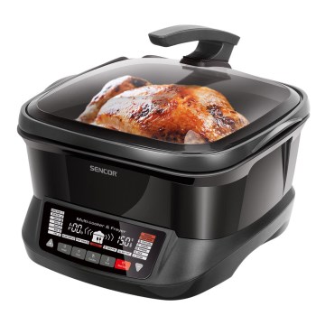 Sencor - Мултифункционален тиган с аксесоари 1800W/230V 18 функции 4,8л