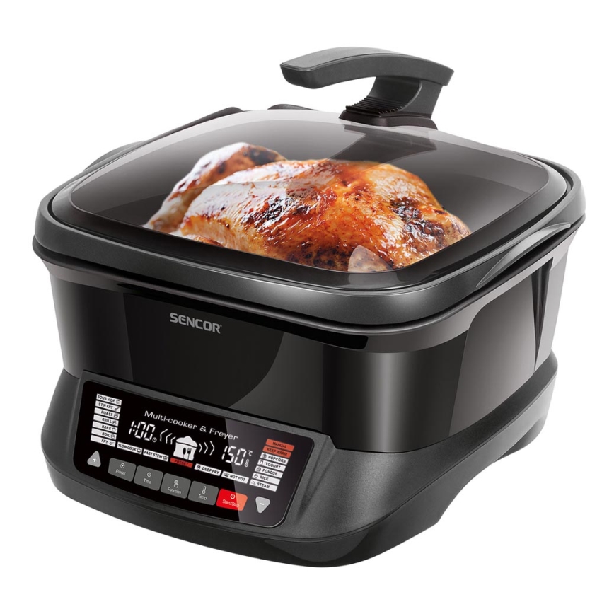 Sencor - Мултифункционален тиган с аксесоари 1800W/230V 18 функции 4,8л