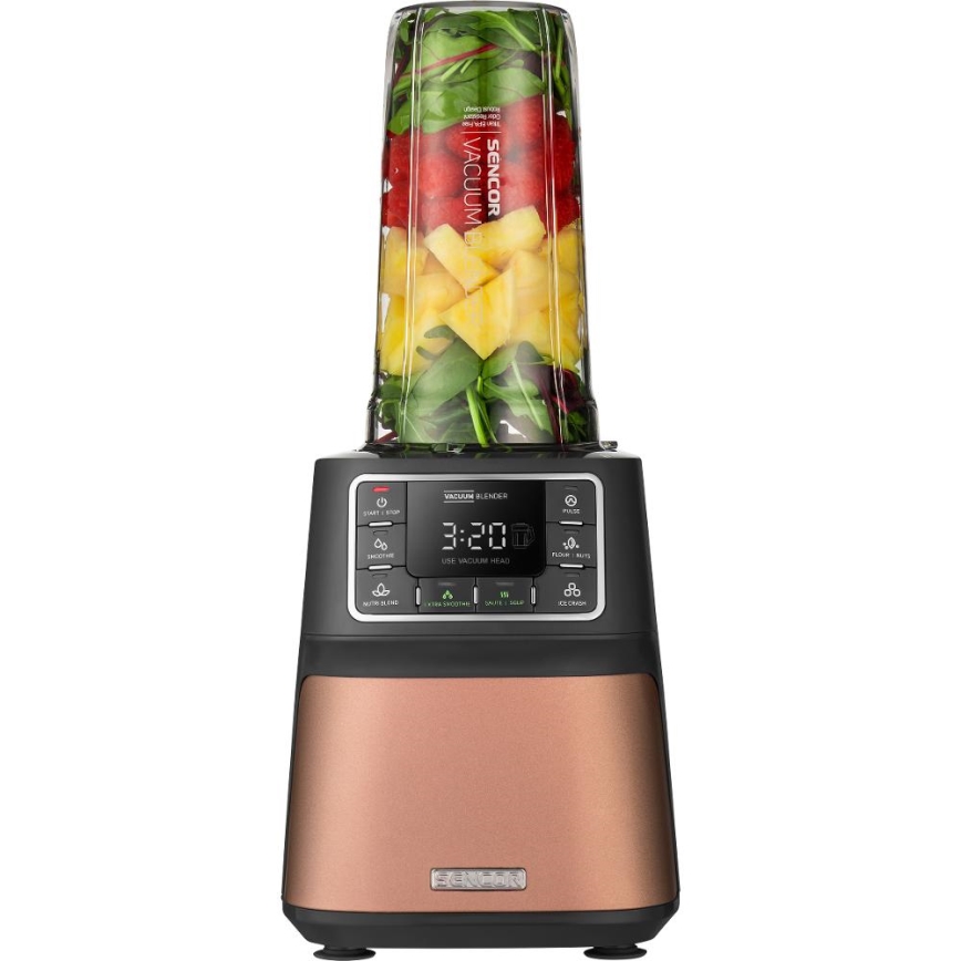 Sencor - Настолен блендер с вакуум 1500W/230V меден