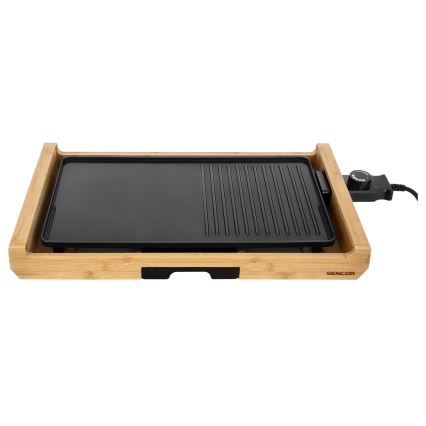 Sencor - Настолен електрически грил 1800W/230V бамбук