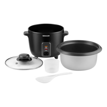 Sencor - Оризоварка 300W/230V 0,6л черна