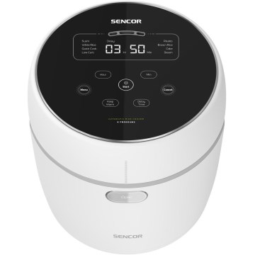 Sencor - Оризоварка 350 W/230 V, 0,6 л, бяла