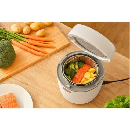 Sencor - Оризоварка 350 W/230 V, 0,6 л, бяла