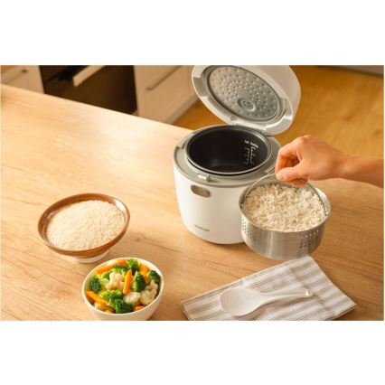 Sencor - Оризоварка 350 W/230 V, 0,6 л, бяла