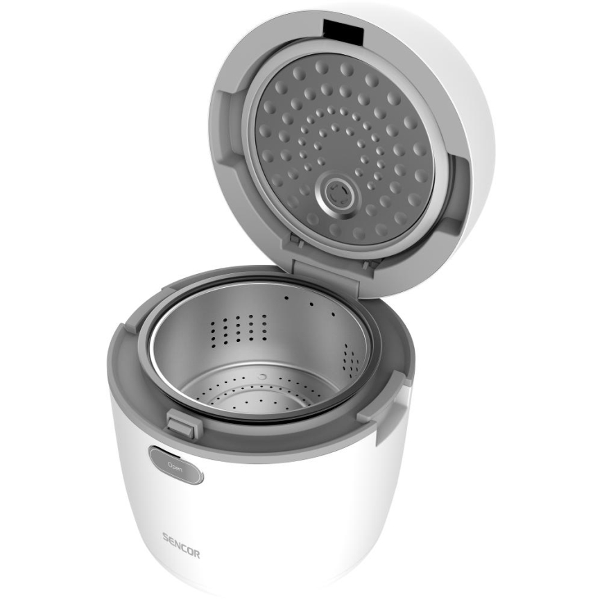 Sencor - Оризоварка 350 W/230 V, 0,6 л, бяла