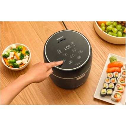 Sencor - Оризоварка 350W/230V 0,6 l черна