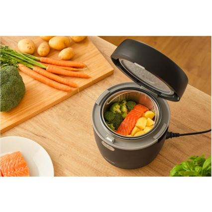 Sencor - Оризоварка 350W/230V 0,6 l черна