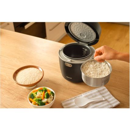 Sencor - Оризоварка 350W/230V 0,6 l черна