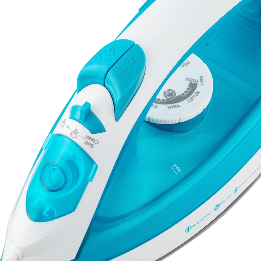 Sencor - Парна ютия 2000W/230V син/бял