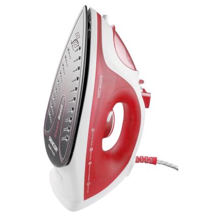 Sencor - Парна ютия 2200W/230V червена/бяла